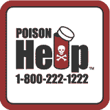 Call the Poison Control Center (1-800-222-1222) for 24/7 medical advice or click to visit the website.