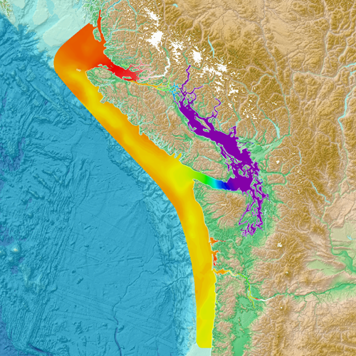 Salish Sea and Columbia River Operational Forecast System (SSCOFS)